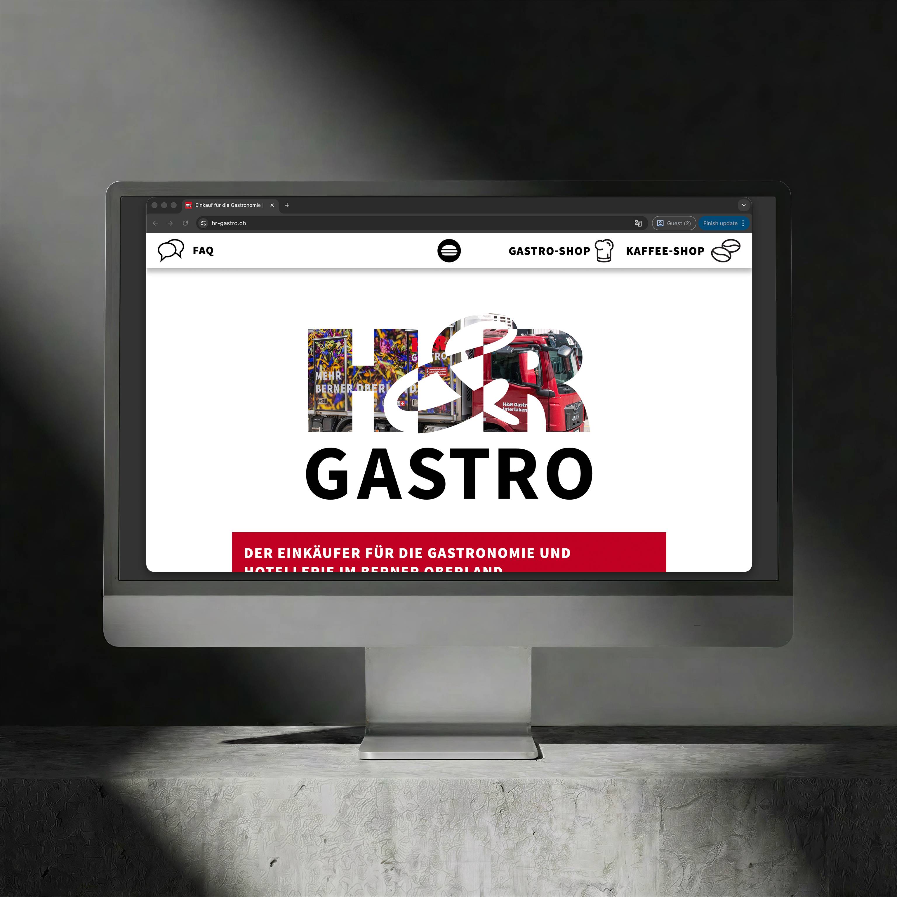 Neues digitales Fundament für H&R Gastro
